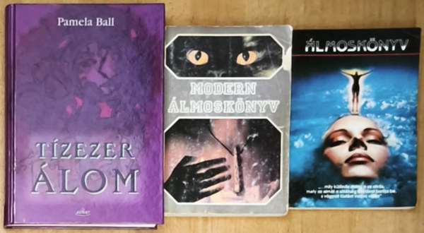 Pamela Ball - 3db álomfejtéssel kapcsolatos könyv - Álmoskönyv, Modern álmoskönyv, Tízezer álom