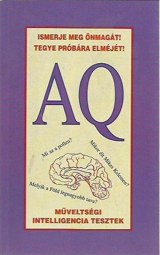 Csiff�ry Tam�s - AQ - M�velts�gi intelligencia tesztek