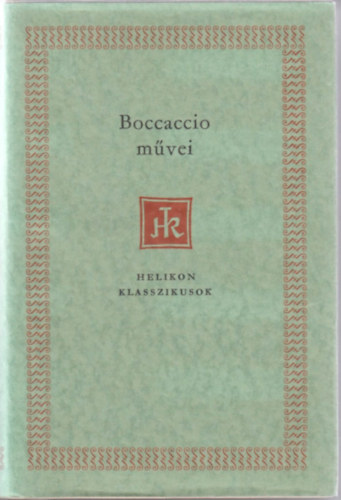 Giovanni Boccaccio - Boccaccio művei