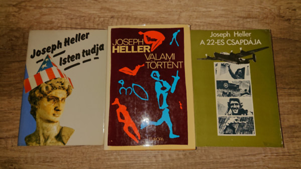 Joseph Heller - 3 könyv Joseph Hellertől: Isten tudja, Valami történt, A 22-es csapdája