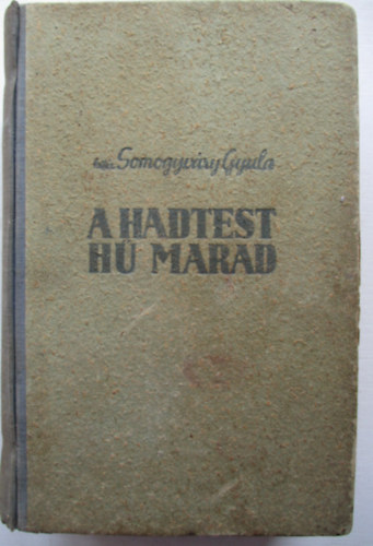 Vitz Somogyvry Gyula - A hadtest h marad