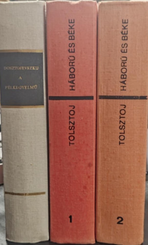 Fjodor Mihajlovics Dosztojevszkij, Lev Tolsztoj - Klasszikus knyvcsomag
