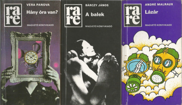 3 db RaRe knyv, Vera Panova: Hny ra van?, Brczy Jnos: A balek, Andr Malraux: Lzr