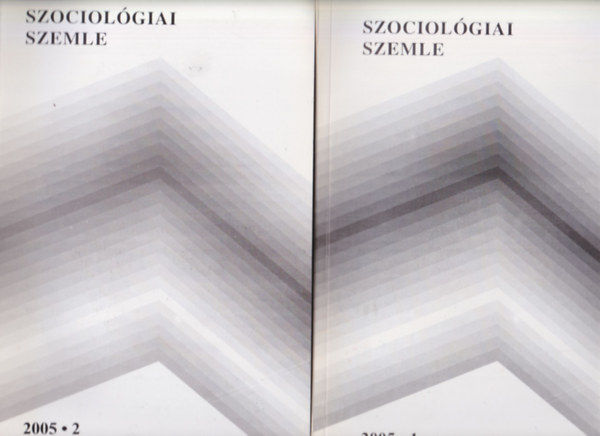 Angelusz Rbert, Csepeli Gyrgy (szerk.), ifj. Heleszta va - 4 db Szociolgiai Szemle 2005/1-4.