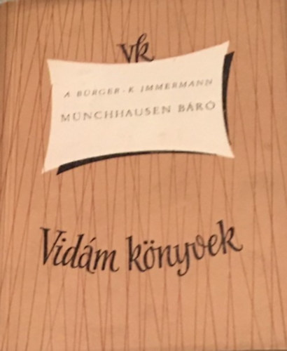 A. B�rger - K. Immermann - M�nchhausen b�r�