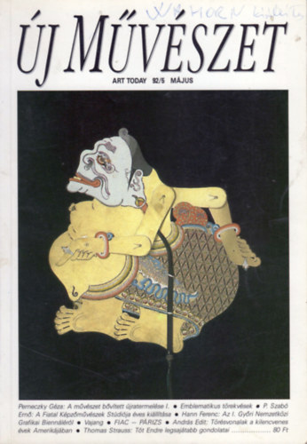 Új művészet - 1992. Május (Art today)