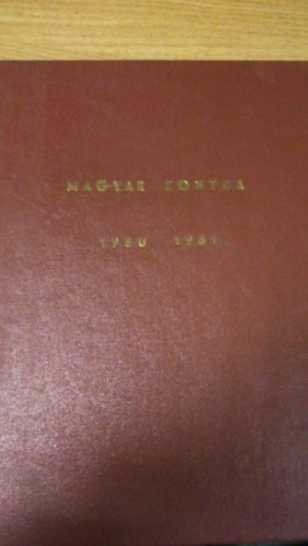 Nyerges gnes (szerk.) - Magyar konyha 1980.,1981.