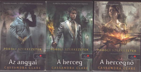 Cassandra Clare - Pokoli szerkezetek I-III. (Az angyal - A herceg - A hercegn�)