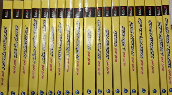 A ponyva kir�lyai: Rejt� Jen� sorozat 1-20. (A 8. k�tet hi�nyzik!)