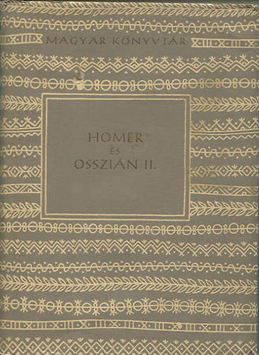 Csan�di Imre (szerk.) - Hom�r �s Osszi�n II.