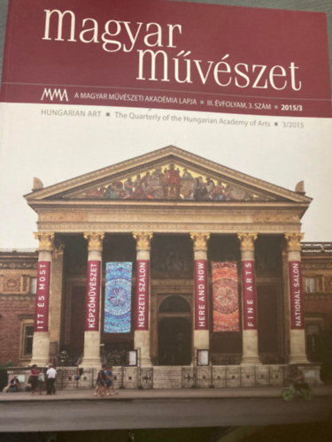 Magyar mvszet 2015/3 - A Magyar Mvszeti Akadmia lapja
