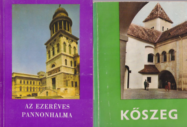 Dr. Sgi Kroly, Heitler Lszl, Szalay Antal (szerk.), Szvnyi Istvn, Levrdy Ferenc - 5 db helytrtnet: Az ezerves Pannonhalma + Kszeg + Ppa + Keszthely s krnyke + Abaliget s Orf