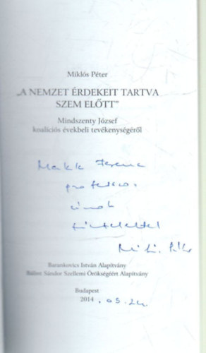 A nemzet �rdekeit tartva szem el�tt