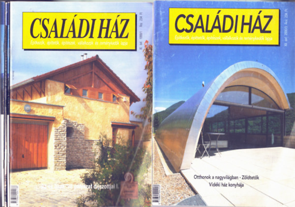 Szerk.: Krtvlyesi Istvnn - 5 db Csaldi hz jsg: 1999/1. szm, 1991/3. szm, 2000/1. szm, 2000/3. szm, 2000/6. szm