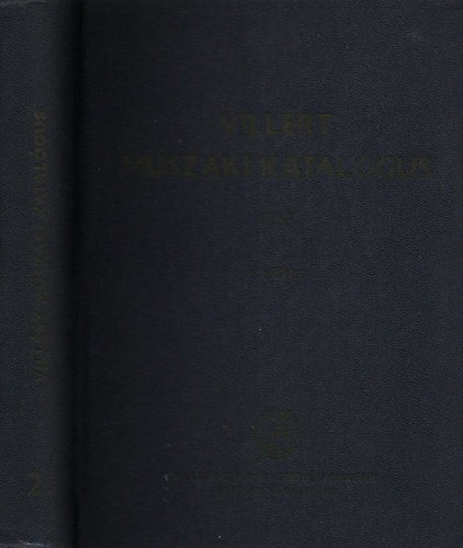 Villért Műszaki Katalógus 1965 II.kötet