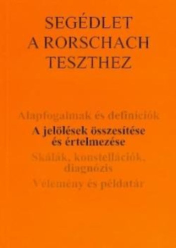 Segdlet a Rorschach teszthez 2.