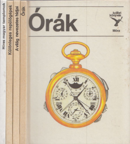 4db kolibri knyv: rk + Klnleges replgpek + A vilg nevezetes hdjai + Hres magyar templomok