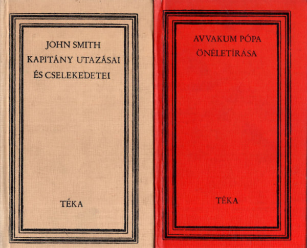 Mentovich Ferenc, Benk Samu (szerk.), Abb de Saint-Pierre, Dvald Lszl - 6 db Tka sorozat ( egytt ) 1. Avvakum Ppa nletrsa, 2. John Smith kapitny utazsai s cselekedetei, 3. Gondolatok a mvszetrl, 4. Az rkbke-tervezet rvid foglalata, 5. A ches let Erdlyben, 6. Az j vilgnzlet