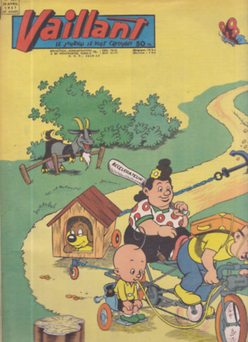 Vaillant No. 624. (1957. �prilis 28.)- sz�nes k�preg�ny