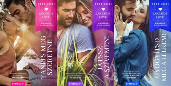 Emma Chase - Lakeside Love sorozat 1-3. (Tants meg szeretni!, Jtssz a szvemen!, Gygytsd meg a lelkem!)