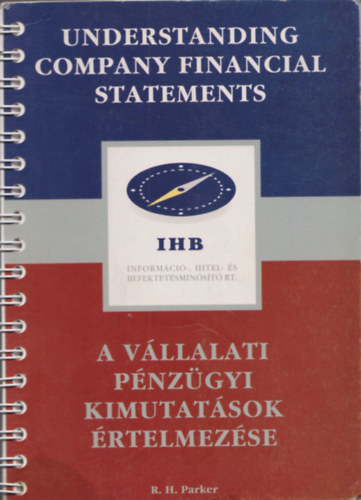 Etal.; Parker; Parker, R.h. - Understanding company financial statements