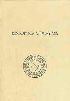 W. Salg gnes (szerk.) - Bibliotheca Apponyiana