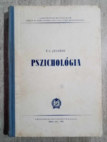 T. G. Jegorov - Pszichológia (Jegorov)