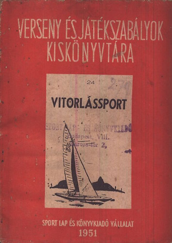 Vitorlssport - Versenyszablyok