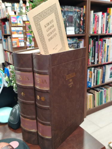 K�rolyi G�sp�r ford. - Biblia I-II. - Vizsoly 1590