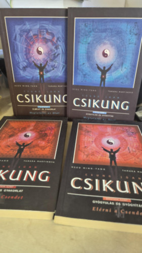 Csung Jan - Csikung 1-4. els szint 1-2 + msodik szint 1-2 ( 4 ktet) Els szint: elmlet s gyakorlat + gygyuls s gygyts - msodik szint: elmlet s gyakorlat + gygyuls s gygyts