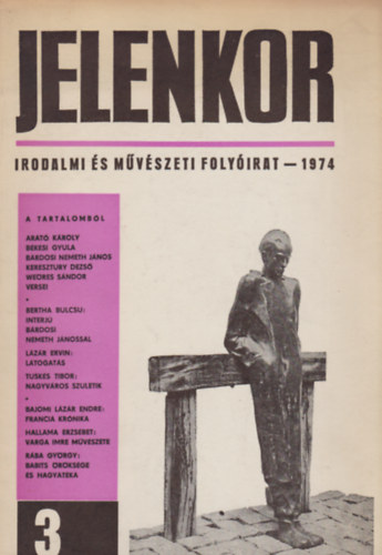 Jelenkor 3 - Irodalmi s mvszeti folyirat 1974