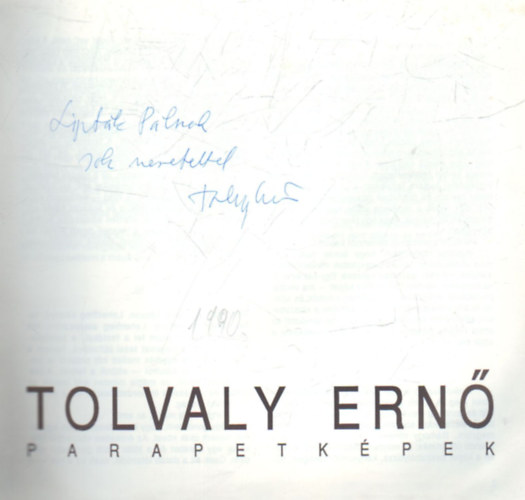 Tolvaly Ernő - Parapetképek