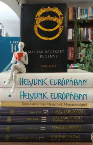Tardy Lajos, Benda Klmn (fszerk.) - 4 m nyolc ktetben, KNYVMENT AJNLAT, magyar trtnelem: Magyarorszg trtneti kronolgija I-IV. +Rgi feljegyzsek Magyarorszgrl +Helynk Eurpban I-II. +A magyar rgszet regnye