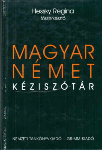 Hessky Regina (Szerk.) - Magyar-nmet kzisztr