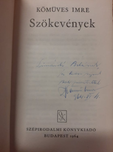 Kőműves Imre - Szökevények