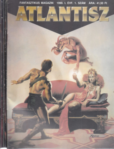 Atlantisz 1990/1-5. (5 db. lapsz�m)