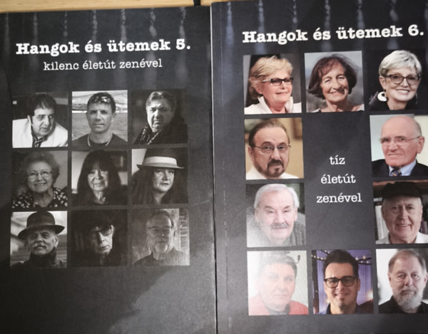 Vass Norbert (szerk.) - 2db m a Hangok s temek sorozatbl - Hangok s temek 5.-Kilenc lett zenvel, Hangok s temek 6.-Tz lett zenvel