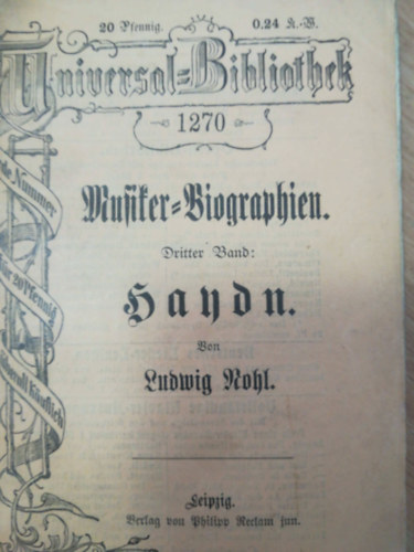 Haydn - Musiker Biographien