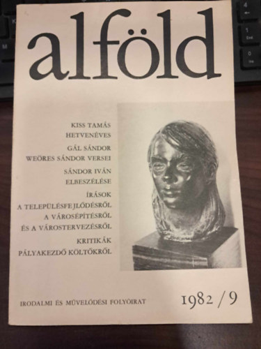 Juh�sz B�la (f�szerk.) - Alf�ld 1982/9