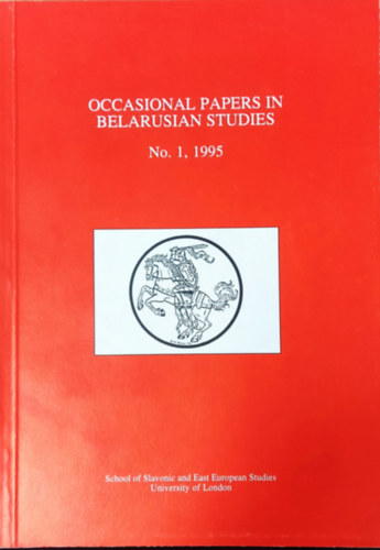 James Dingley, Arnold McMillin - Occasional Papers in Belarusian Studies