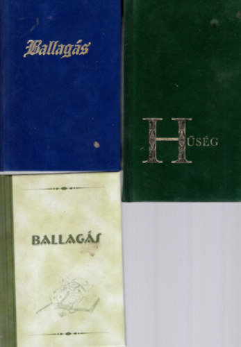 Ferenczin� Sz�kely Ildik�, G�g�ny Csaba, Gombos Andrea, Steiner �gota (szerk) - 3 db verses k�tet: Ballag�s + Ballag�s + H�s�g