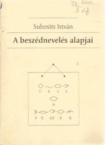 Subosits Istv�n - A besz�dnevel�s alapjai