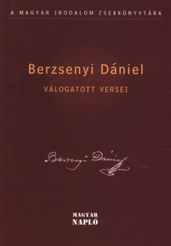 Ambrus Lajos (szerk.) - Berzsenyi Dniel Vlogatott versei