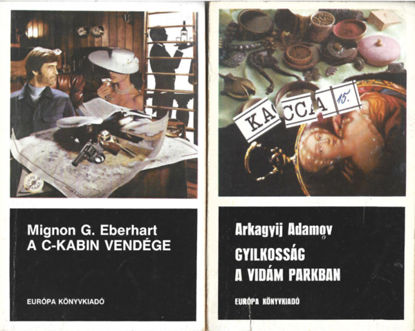 2 db bngyi regny, Mignon G. Eberhart: A C-kabin vendge, Arkagyij Adamov: Gyilkossg a vidm parkban