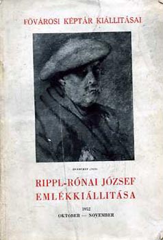Rippl-Rnai Jzsef emlkkilltsa 1952 oktber-november