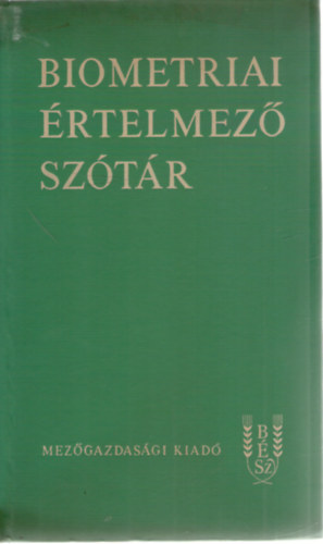 Jnossy-Murakzy-Aradszkyn - Biometriai rtelmez sztr