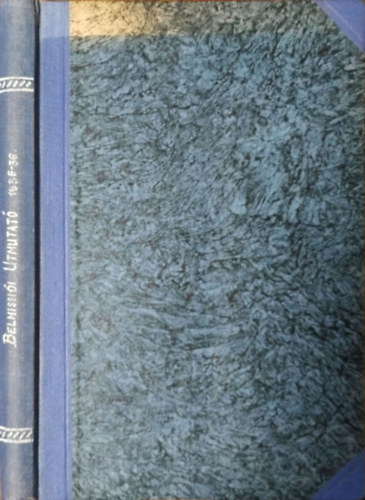 Enyedy Andor (szerk.) - Belmissziói útmutató az 1935-36. munkaévre