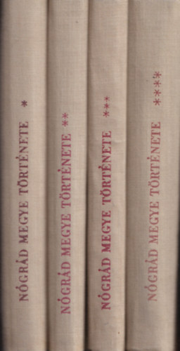 Belitzky J�nos - N�gr�d megye t�rt�nete I-IV.