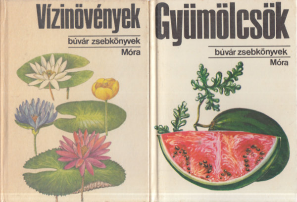 2 db. Búvár zsebkönyvek (Vízinövények + Gyümölcsök)