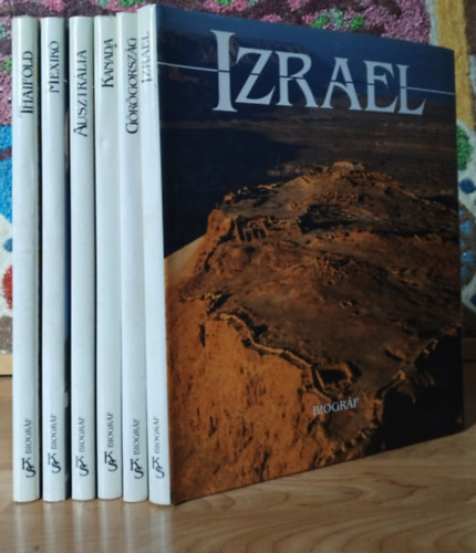 6db Kilt Sorozat knyv:  Thaifld  -  Mexico  -  Ausztrlia  -  Kanada  -  Grgorszg  -  Izrael